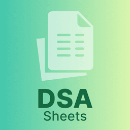 DSA Sheets